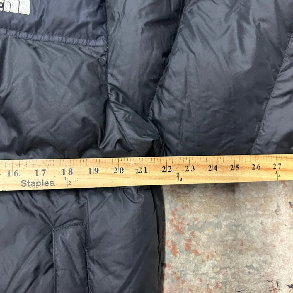 The North Face Nuptse 700 Puffer Jacket Mens Medium Black Goose Down Insulated